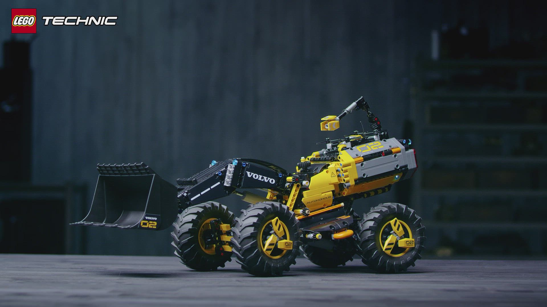 481 Volvo Concept Wheel Loader Zeux Lego Technic ビデオ 子ども向けlego Com Jp