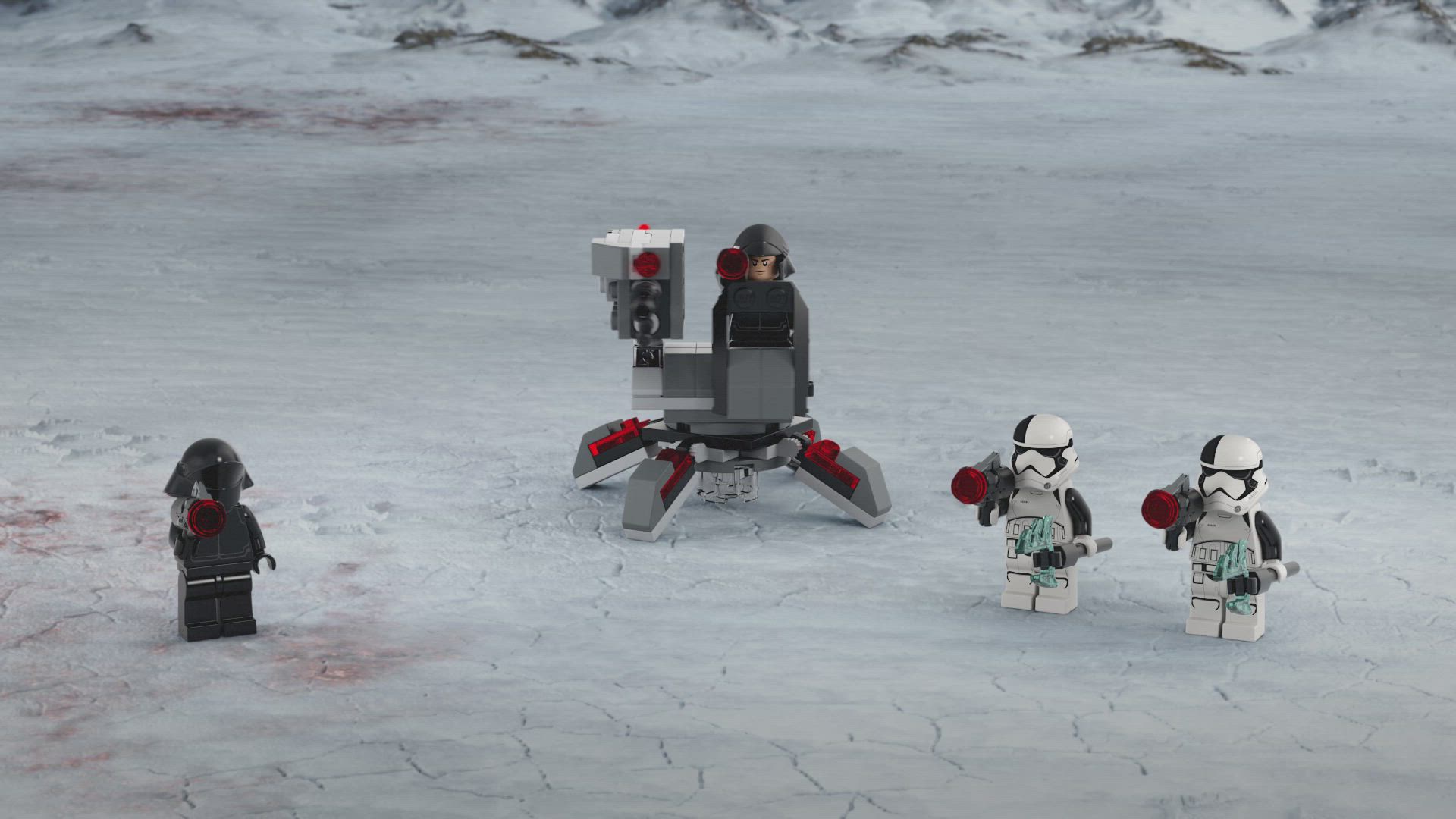 LEGO Tauntaun Hoth Officer STAR WARS Snow Rider
